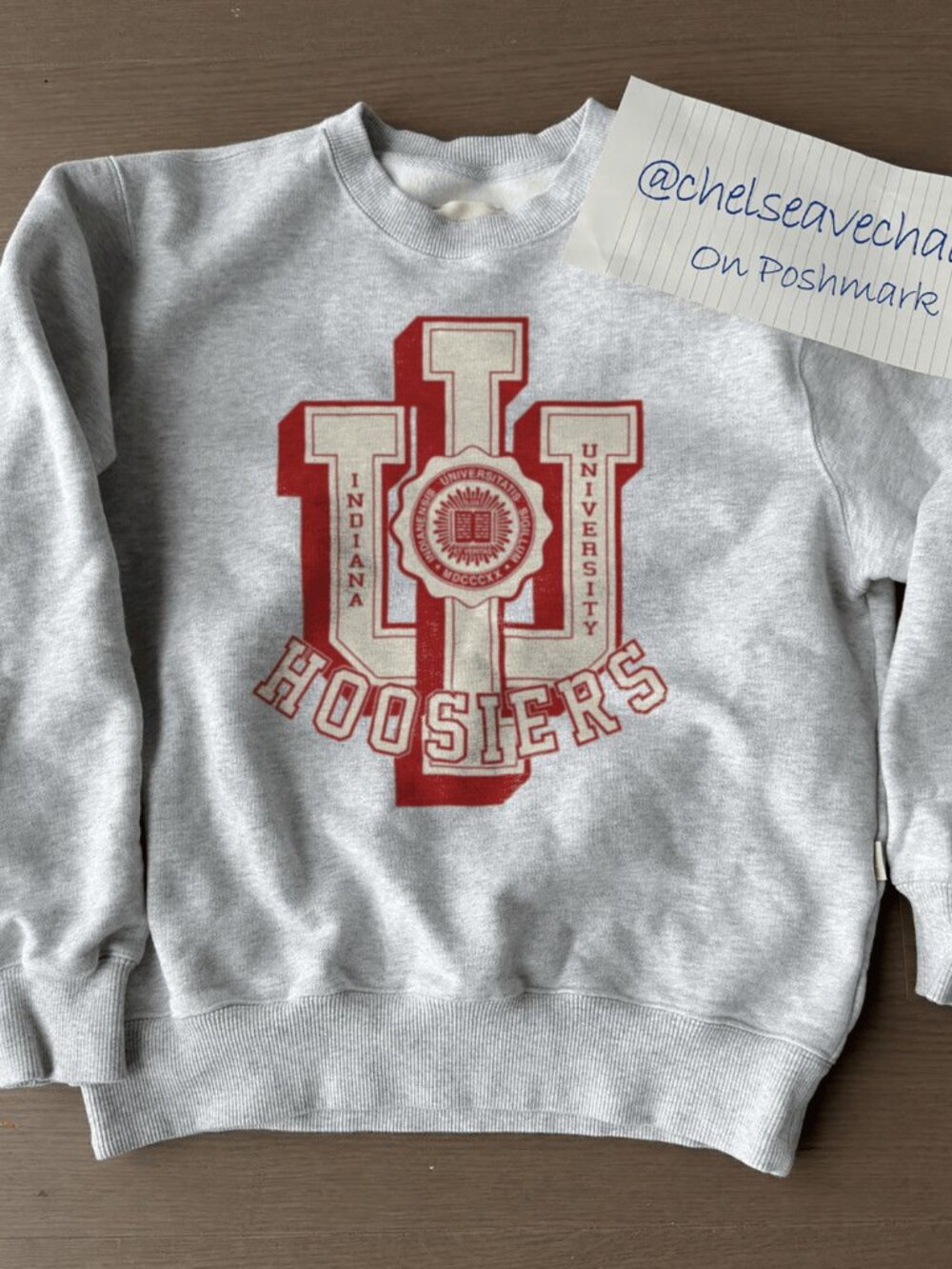 Vintage University of Indiana Hoosiers Style Sweatshirt, Indiana Hoosiers Shirt